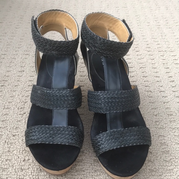 Nine West Wedge Sandals - Picture 2 of 6
